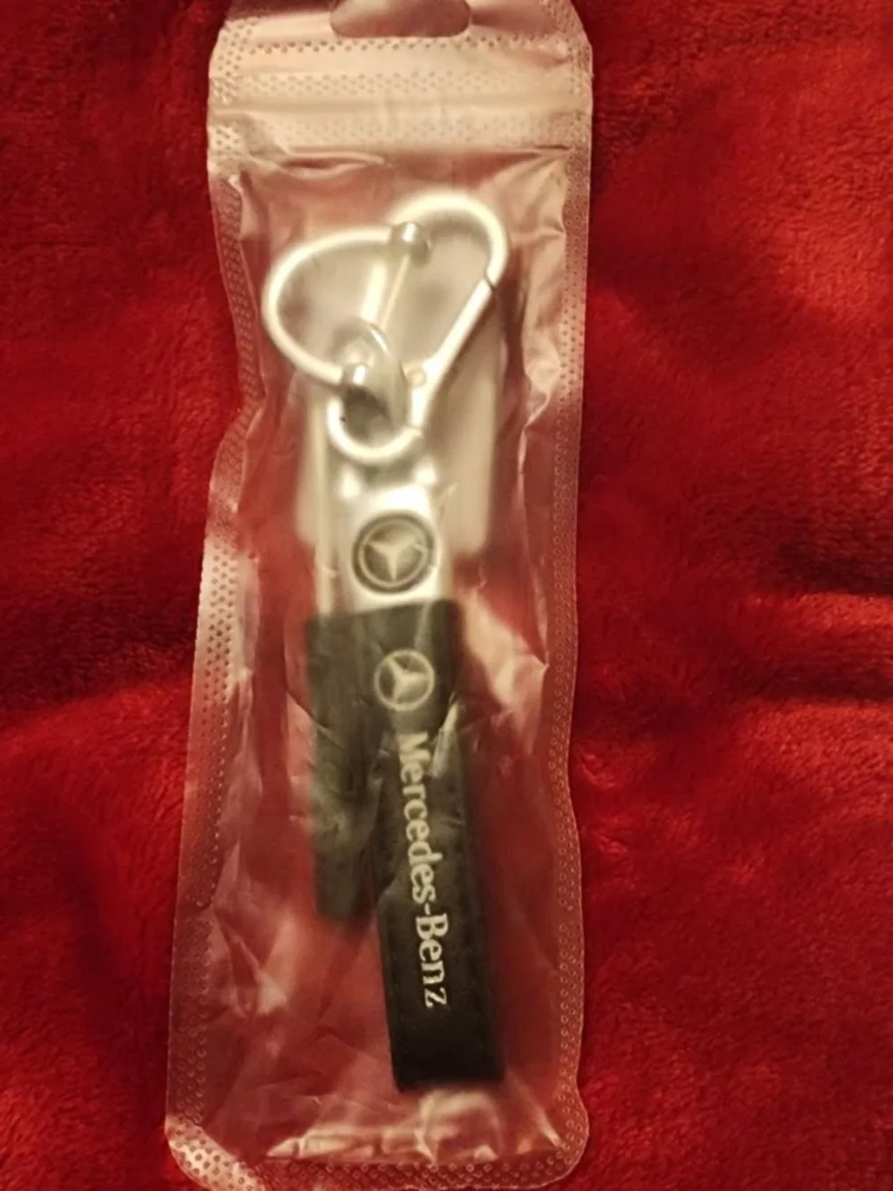 Mercedes-Benz Leather Keychain
